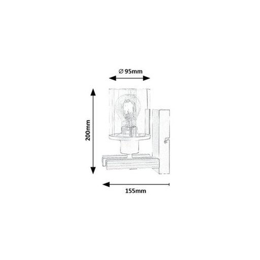 Rábalux Niylah Beltéri lámpa  E27 1x MAX 25 - RAB71080