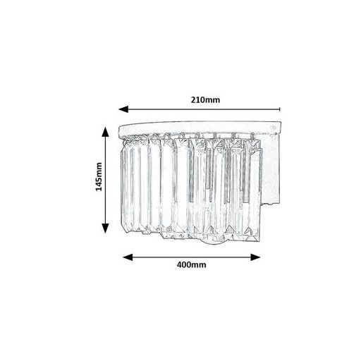 Rábalux Eloisa Beltéri lámpa  E27 1x MAX 25 - RAB71092