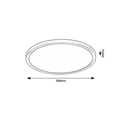 Rábalux Gonzalo Beltéri lámpa változtatható LED 24 - RAB71096
