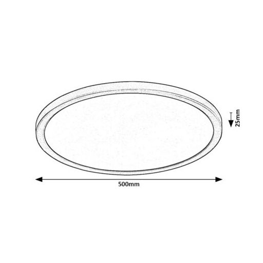 Rábalux Gonzalo Beltéri lámpa változtatható LED 36 - RAB71098