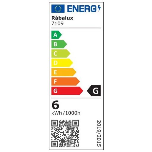 Rábalux Mendoza Kültéri lámpa meleg fehér LED 6,5 - RAB7109
