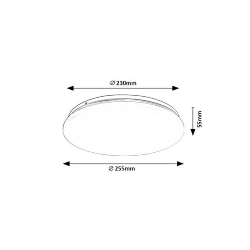 Rábalux Vendel Beltéri lámpa meleg fehér LED 12 - RAB71101