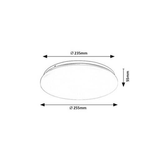 Rábalux Vendel Beltéri lámpa természetes fehér LED 12 - RAB71104