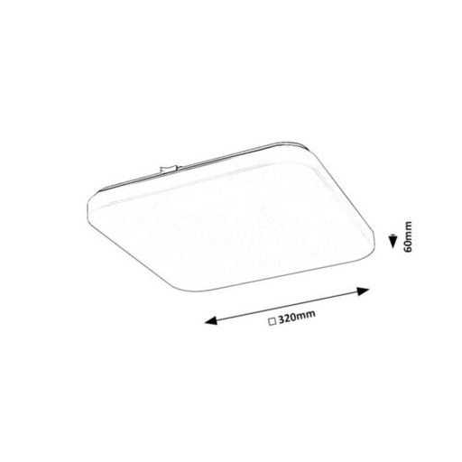 Rábalux Vendel Beltéri lámpa meleg fehér LED 18 - RAB71108