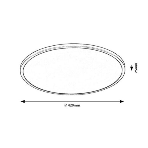Rábalux Ezio Beltéri lámpa meleg fehér LED 22 - RAB71157