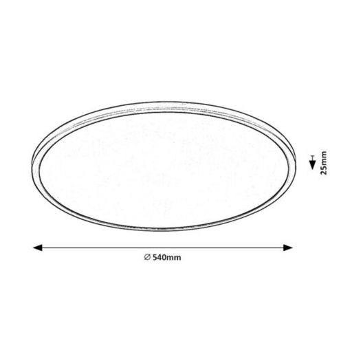 Rábalux Ezio Beltéri lámpa meleg fehér LED 36 - RAB71158