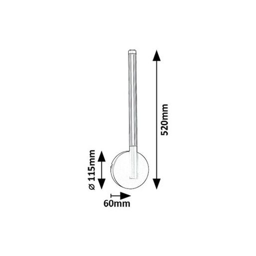 Rábalux Nivaro Beltéri lámpa meleg fehér LED 6 - RAB71167