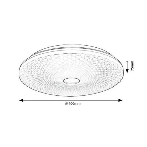 Rábalux Galeti2 Beltéri lámpa természetes fehér LED 24 - RAB71184