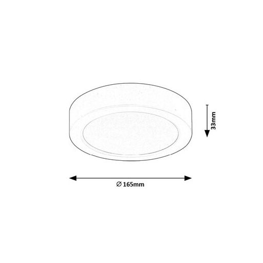 Rábalux Shaun2 Beltéri lámpa természetes fehér LED 15 - RAB71193