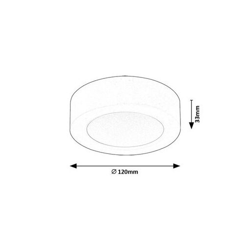 Rábalux Shaun2 Beltéri lámpa természetes fehér LED 7 - RAB71198