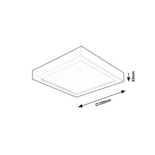 Rábalux Shaun2 Beltéri lámpa természetes fehér LED 24 - RAB71203