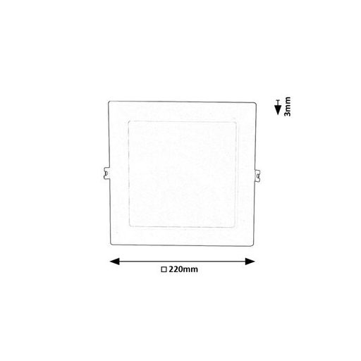 Rábalux Shaun2 Beltéri lámpa természetes fehér LED 18 - RAB71239
