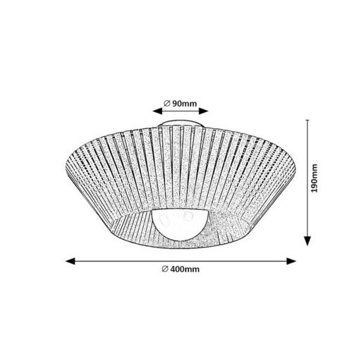 Rábalux Revan Beltéri lámpa  E27 1x MAX 6 - RAB71248