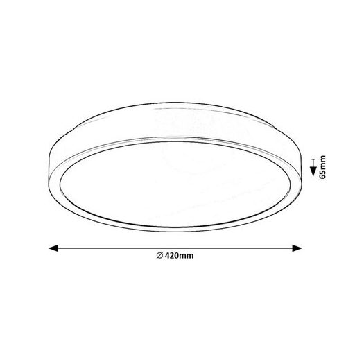Rábalux Samira Beltéri lámpa természetes fehér LED 48 - RAB71254