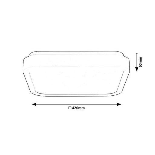 Rábalux Samira Beltéri lámpa természetes fehér LED 48 - RAB71256