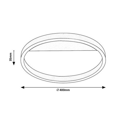 Rábalux Thric Beltéri lámpa meleg fehér LED 20 - RAB71309