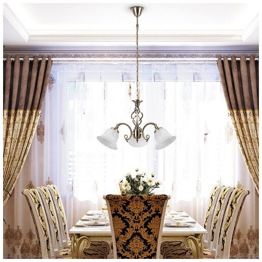 Rábalux Beckworth Csillár E14 3x MAX 40W IP20 bronz RAB7133