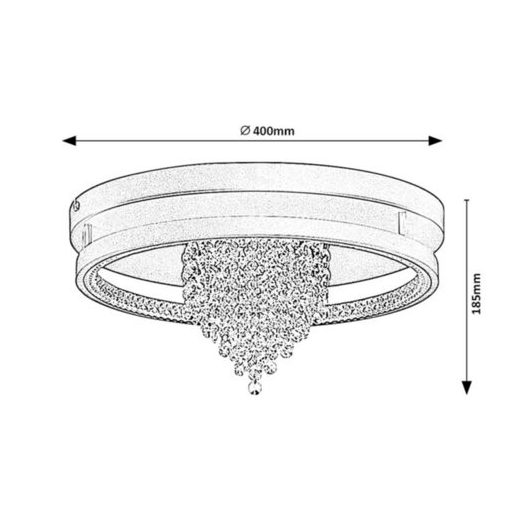 Rábalux Maribell Beltéri lámpa változtatható LED 30 - RAB71353
