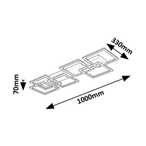 Rábalux Fatma Beltéri lámpa változtatható LED 40 - RAB71390