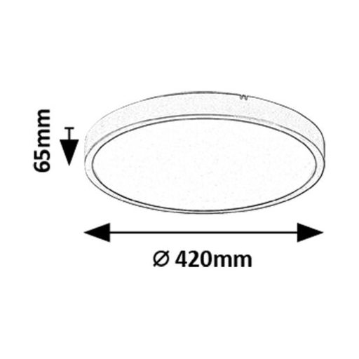 Rábalux Alenzo Beltéri lámpa változtatható LED 36 - RAB71439