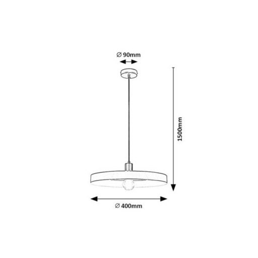 Rábalux Alatar Beltéri lámpa  E27 1x MAX 40 - RAB72017