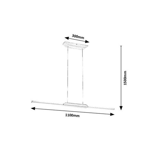 Rábalux Tamur Beltéri lámpa természetes fehér LED 26 - RAB72084