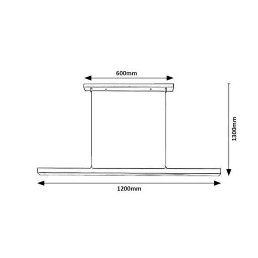 Rábalux Tariq Beltéri lámpa természetes fehér LED 30 - RAB72128