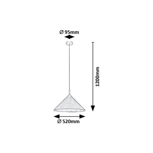 Rábalux Linavo Beltéri lámpa  E27 1x MAX 40 - RAB72164