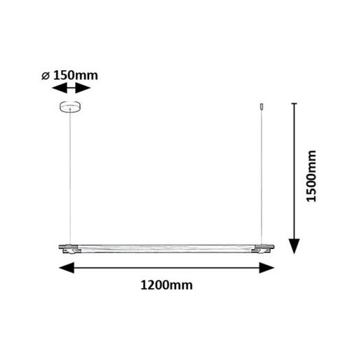 Rábalux Nivaro Beltéri lámpa meleg fehér LED 28 - RAB72169