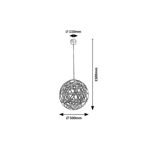 Rábalux Eudora Beltéri lámpa meleg fehér LED 12 - RAB72220
