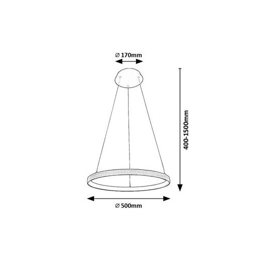 Rábalux Grete Beltéri lámpa meleg fehér LED 32 - RAB72258