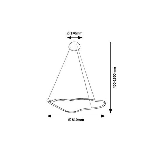 Rábalux Mirossi Beltéri lámpa természetes fehér LED 40 - RAB72266
