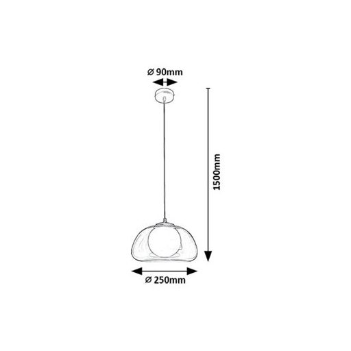 Rábalux Elowen Beltéri lámpa  G9 1x MAX 5 - RAB72274
