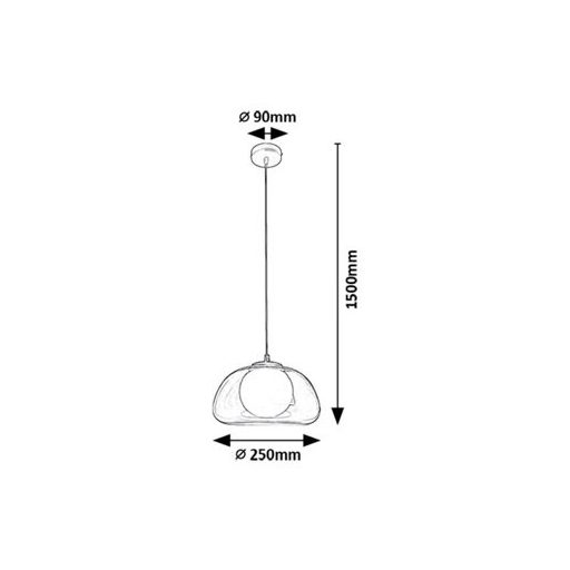 Rábalux Elowen Beltéri lámpa  G9 1x MAX 5 - RAB72275