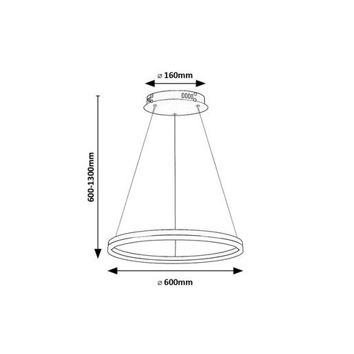 Rábalux Isaure Beltéri lámpa változtatható LED 35 - RAB72301