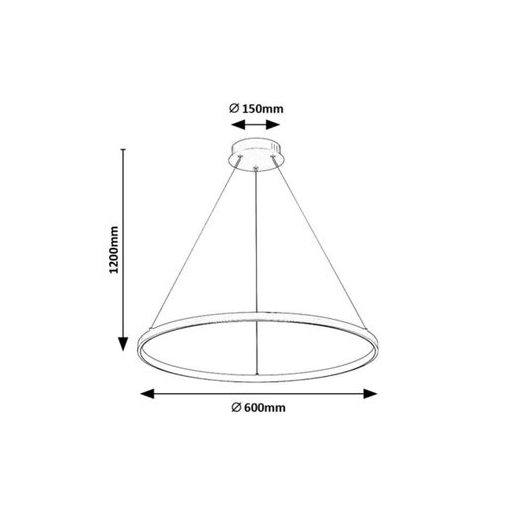 Rábalux Beliza Beltéri lámpa meleg fehér LED 55 - RAB72344