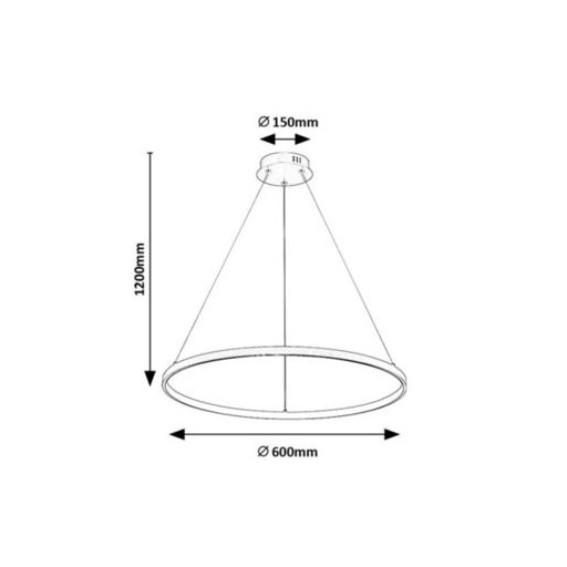 Rábalux Beliza Beltéri lámpa meleg fehér LED 55 - RAB72347