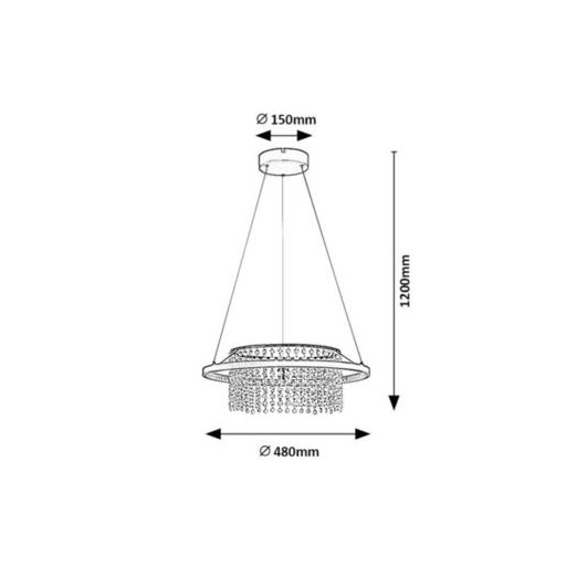 Rábalux Maribell Beltéri lámpa változtatható LED 40 - RAB72353