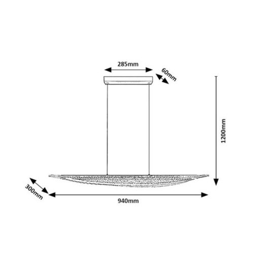 Rábalux Zofrael Beltéri lámpa meleg fehér LED 32 - RAB72413
