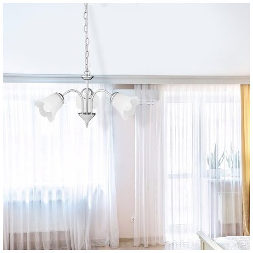 Rábalux Rafaella Csillár E14 3x MAX 40W IP20 króm RAB7243