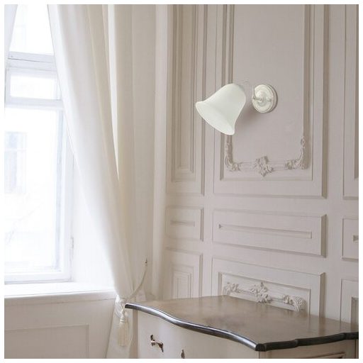 Rábalux Fabiola Fali lámpa E27 1x MAX 40W IP20 antik fehér RAB7259