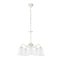 Rábalux Fabiola Csillár E27 5x MAX 40W IP20 antik fehér RAB7261