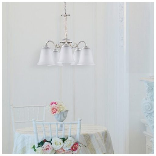 Rábalux Fabiola Csillár E27 5x MAX 40W IP20 antik fehér RAB7261