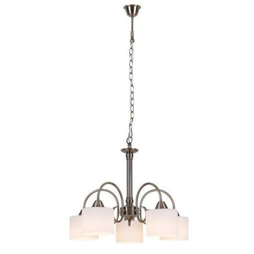 Rábalux Edith Csillár E27 5x MAX 60W IP20 antik sárgaréz RAB7276