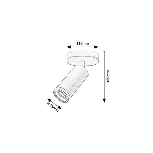 Rábalux Senobia Beltéri lámpa  GU10 1x MAX 35 - RAB73033