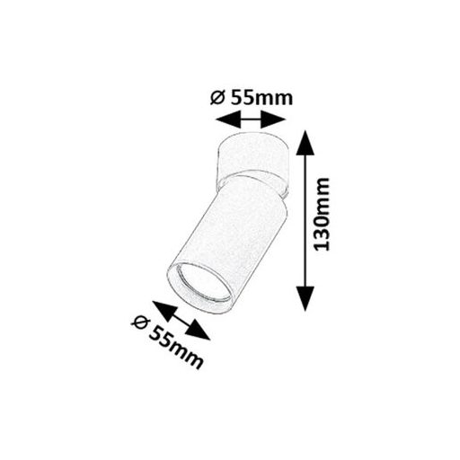 Rábalux Mirina Beltéri lámpa  GU10 1X MAX 5 - RAB73075