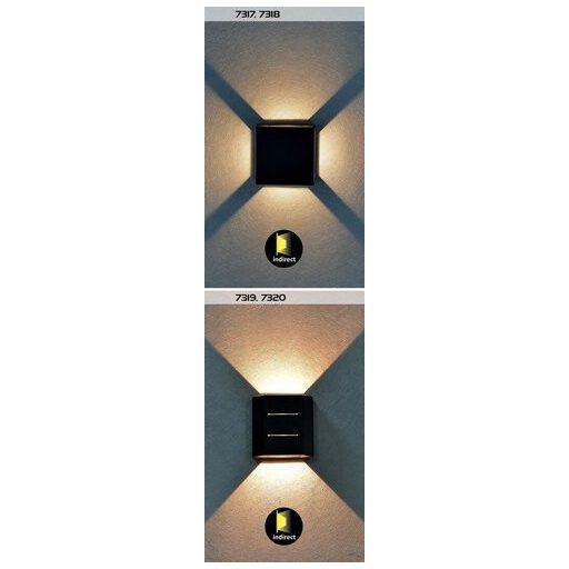 Rábalux Lippa Kültéri lámpa meleg fehér LED 6 - RAB7318