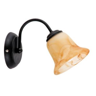   Rábalux Colette Fali lámpa E14 1x MAX 40W IP20 fekete RAB7366