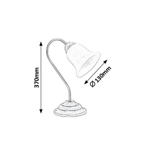 Rábalux Francesca Beltéri lámpa  E14 1x MAX 40 - RAB7372