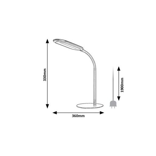 Rábalux Adelmo Beltéri lámpa változtatható LED 10 - RAB74007